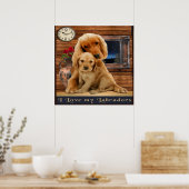 Poster Retriever du Labrador (Cuisine)