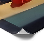 Poster Retro 50s Christmas Eve Bar Last Call Martini (Coin)