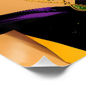 Poster Retro 50s Mardi Gras Cocktail Party (Coin)