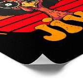 Poster Retro 70s Turkey Jive Afro Thanksgiving Family Men (Coin)