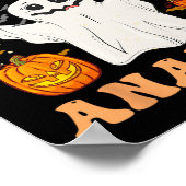 Poster Retro Aba Therapist Bcba Halloween Ghost Boo Havio (Coin)