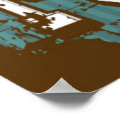 Poster Retro American Football (Coin)