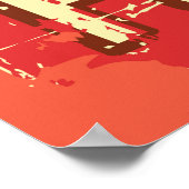 Poster Retro American Football (Coin)