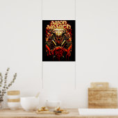 Poster Retro Amon Amarth Cadeaux De Musique Cool Pour Ven (Cuisine)