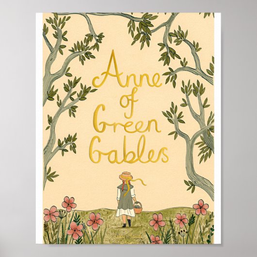 Poster rétro Anne of Green Gables (Devant)