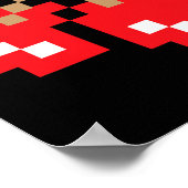 Poster Retro Arcade Game Cherries (Coin)