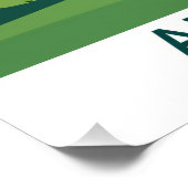 Poster Rétro Art Nouveau Appenzell Swiss Travel (Coin)