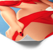 Poster rétro avec une pointe de légèreté (Coin)