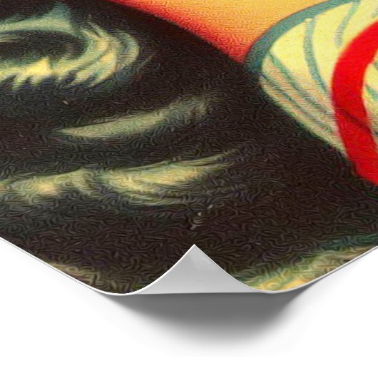 Poster Retro Baseball (Coin)