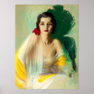 Poster Rétro beauté 33