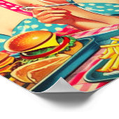 Poster Retro Beauty Pin Up (Coin)