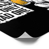 Poster Retro Beer Pun Bar Pub Crawl Party Men - Funny Bee (Coin)