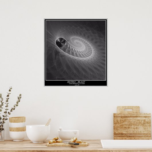 POSTER RETRO - BLAST (Cuisine)