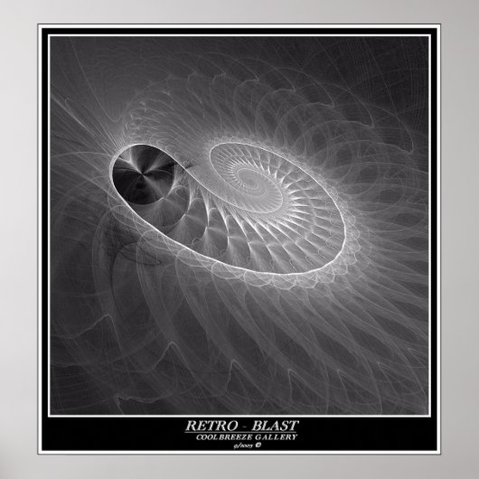 POSTER RETRO - BLAST (Devant)