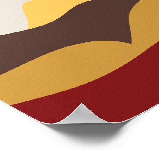 Poster Retro Boho Moon (Coin)