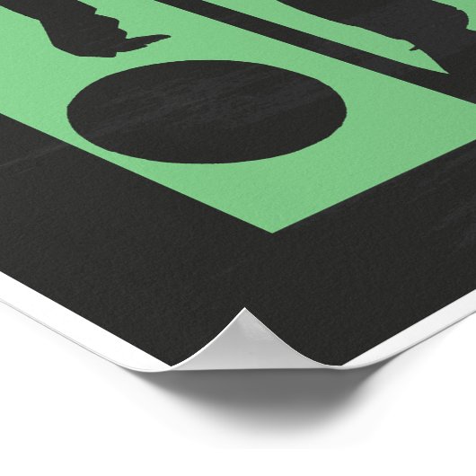 Poster Retro Bowling (Coin)