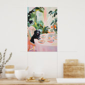 Poster Retro Boykin Spaniel Poster, Boykin Spaniel Oil (Cuisine)