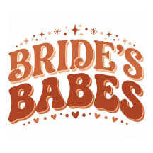 Retro Bride's Babes Terracotta Enterrement de Vie