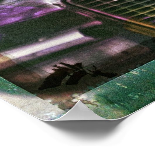 Poster Retro Camaro (Coin)