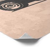 Poster Retro Car Artwork (Coin)