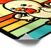 Poster Retro chicken admit life would be boring without (Coin)