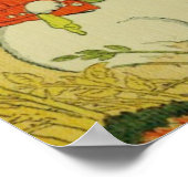 Poster Retro Children's Illustration Texte modifiable (Coin)