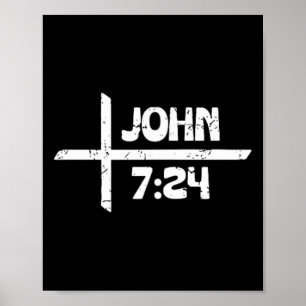 Poster Retro Christian And Tattooed John 724 - Avant et