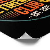 Poster Retro Ckleball Retirement Club Apparel Retro Vinta (Coin)