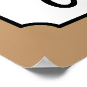 Poster Retro Coffee Art Imprimer (Coin)