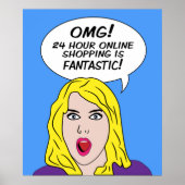 POSTER RETRO COMICS (Voorkant)