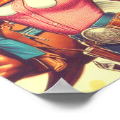 Poster Retro Cowgirls Pin-ups (Coin)