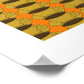 Poster Retro Cups Café Pop Art (Coin)
