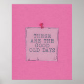 Poster Retro Cute À La Mode Pour L'Art Mur (Devant)