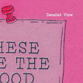 Poster Retro Cute À La Mode Pour L'Art Mur