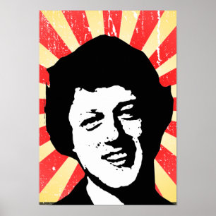 Poster Rétro de Bill Clinton