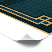 Poster Rétro de New York Skyline (Coin)