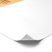 Poster rétro de Pâques chrétienne (Coin)