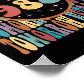 Poster Retro Demain a besoin de vous soleil 988 Suicide P (Coin)