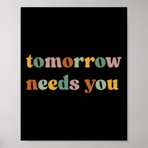 Poster Retro Demain A Besoin De Vous Un Chercheur En Prév