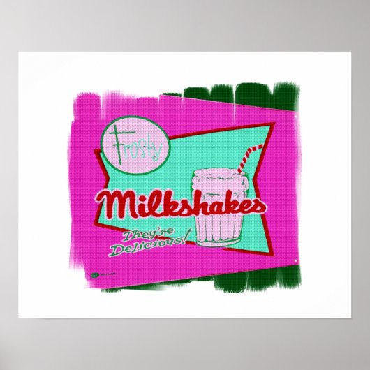 Poster Retro Diner (Devant)