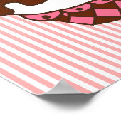 Poster Retro Diner Cupcake (Coin)