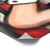 Poster Retro Diner Diva Art Imprimer (Coin)