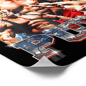 Poster Retro Donald Pump Gym Collage Photo Mème Drôle (Coin)