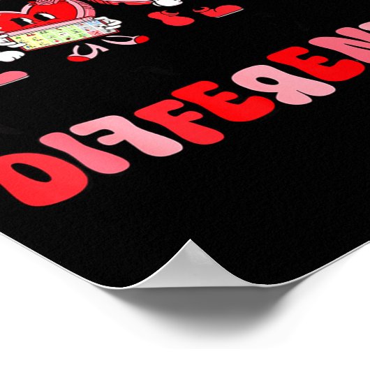 Poster Retro Everyone Communicates Differently Autism Val (Coin)