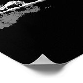 Poster Retro Forest Funny Nature Guitar Clic Music  (Coin)