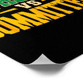 Poster Retro Funny Trendy Sarcastic Saying Catholics Vs C (Coin)