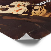 Poster Retro-Futuristic Space Travel Art Print Alien (Coin)