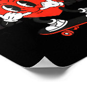 Poster Retro Groovy Heart Throb Valentines Day Toddlers B (Coin)