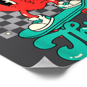 Poster Retro Groovy Heart Throb Valentines Day Toddlers B (Coin)