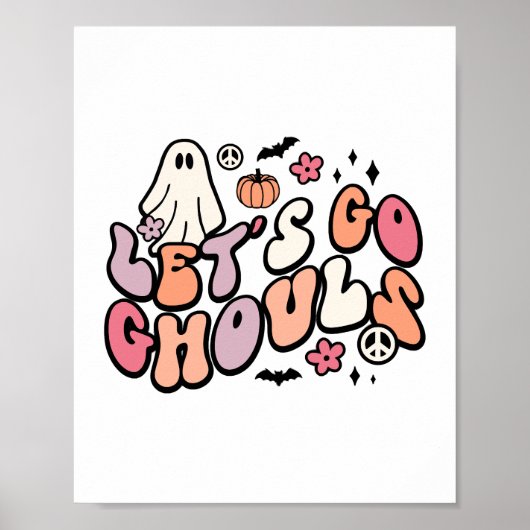 Poster Retro Halloween (Devant)